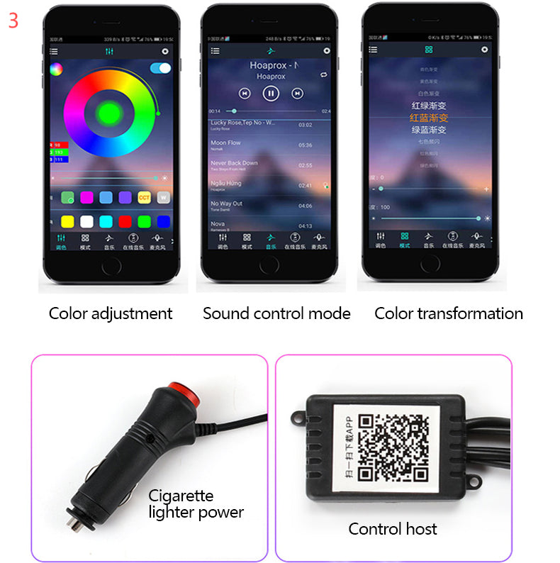 AutoAura Ambient Light Kit