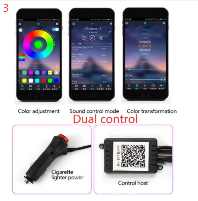 AutoAura Ambient Light Kit
